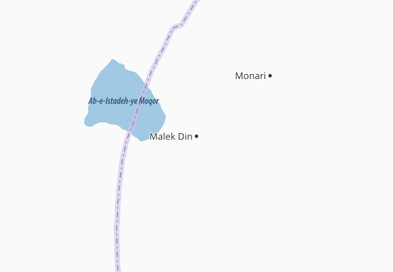 Mapa Malek Din