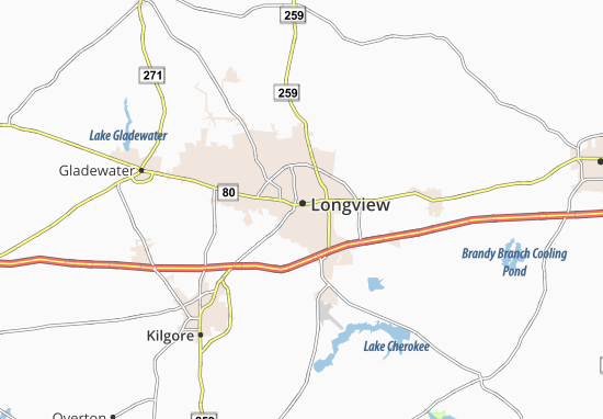 Carte-Plan Longview