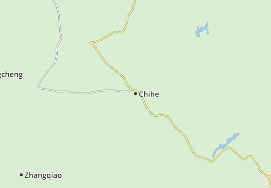 Kaart Plattegrond Chihe