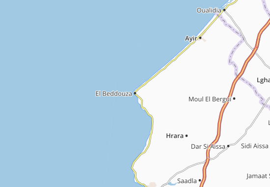 El Beddouza Map