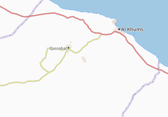 Mapa Qaryat el Amamira