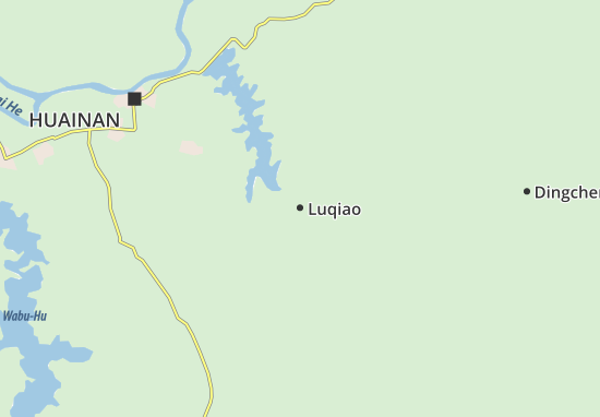 Kaart Plattegrond Luqiao