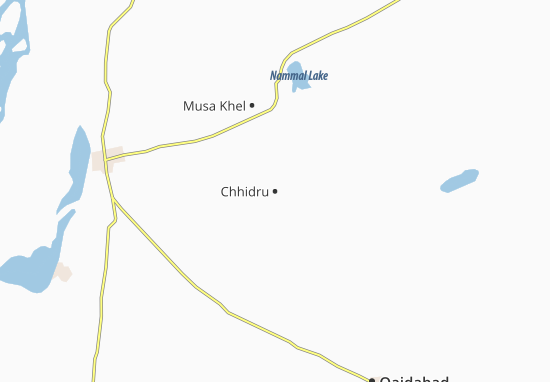 Mapa Chhidru