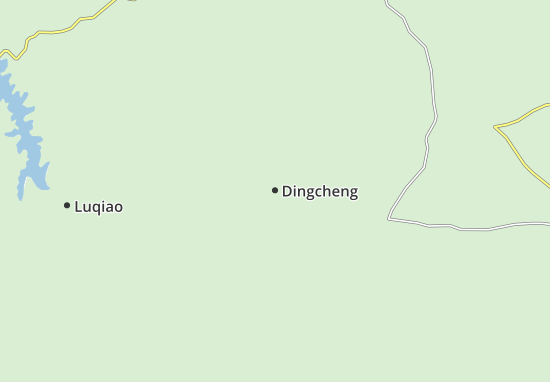 Mapa Dingcheng
