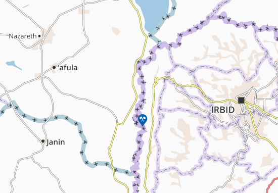 Mapa Yardena