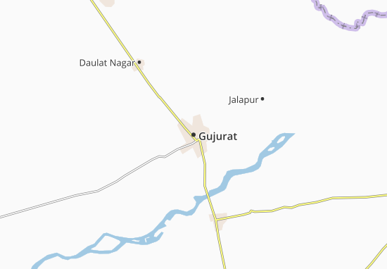 Kaart Plattegrond Gujurat