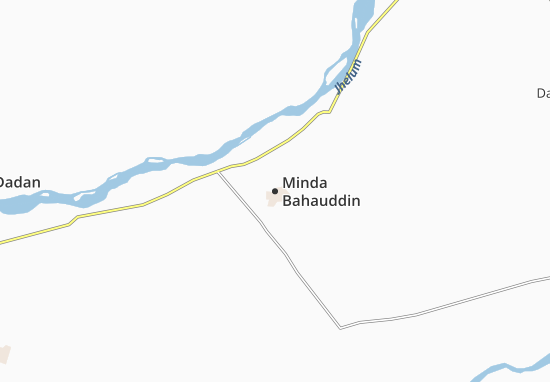 Minda Bahauddin Map
