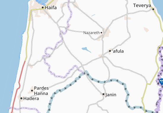 Karte Stadtplan Hayogev