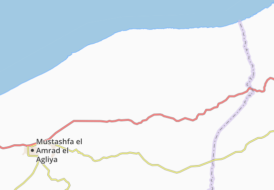Mapa Qasr al Qubbah