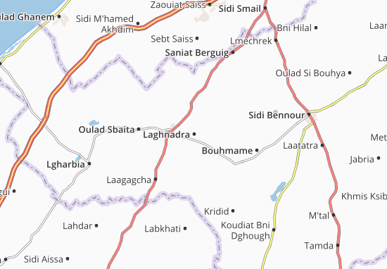 Mapa Laghnadra