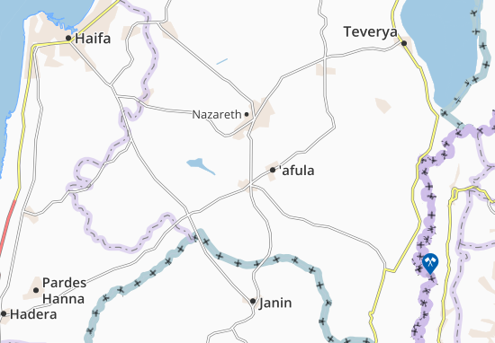 Balfouriyya Map