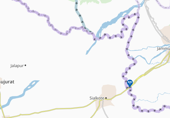 Dhallewalli Map