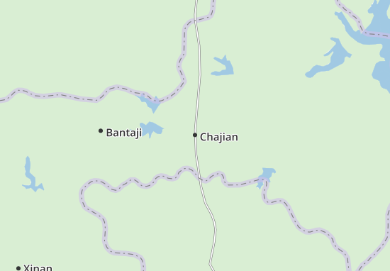 Kaart Plattegrond Chajian