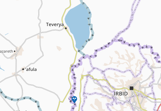 Sha’Ar Hagolan Map