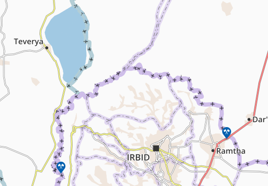 Bani Kenanah Map