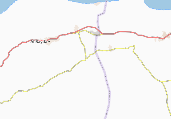 Kaart Plattegrond Qaryat al Fa&#x27;idiyah