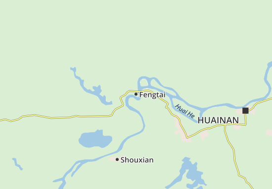 Kaart Plattegrond Fengtai