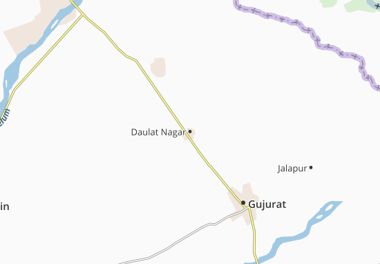 Karte Stadtplan Daulat Nagar