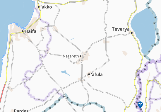 Nazareth Map