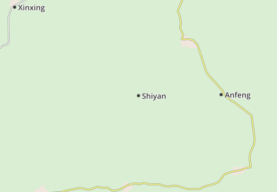 Carte-Plan Shiyan