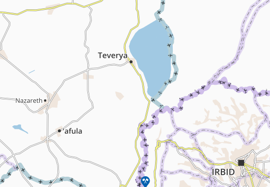 Karte Stadtplan Poriyya