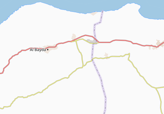 Kaart Plattegrond Qaryat Qimadah
