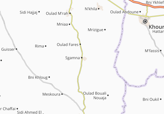 Karte Stadtplan Sgamna