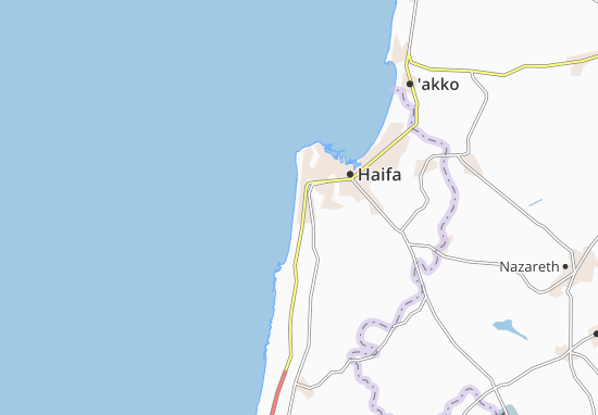 Karte Stadtplan Kefar Gallim