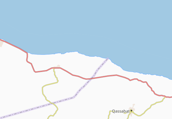 Kaart Plattegrond Qabilat al Atl