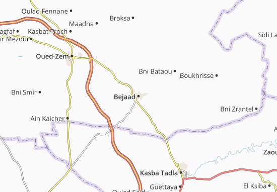 Bejaad Map