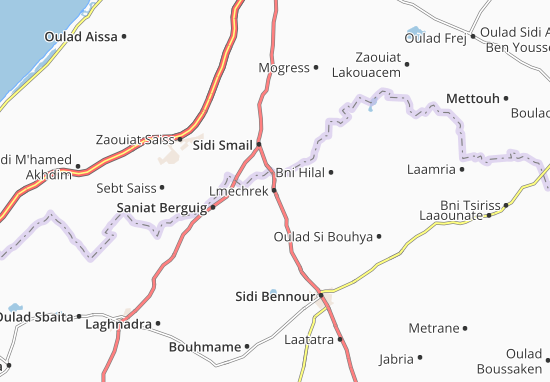 Karte Stadtplan Lmechrek