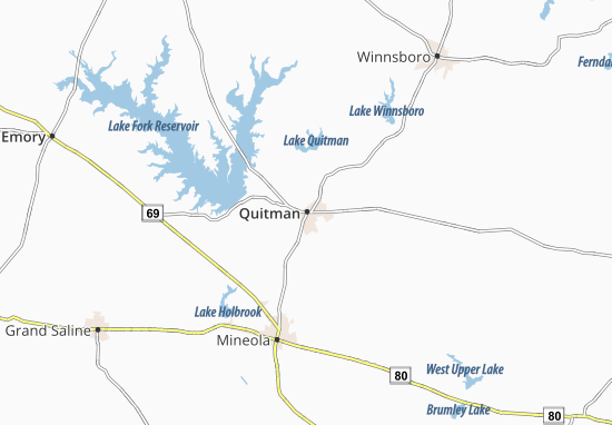 Quitman Map