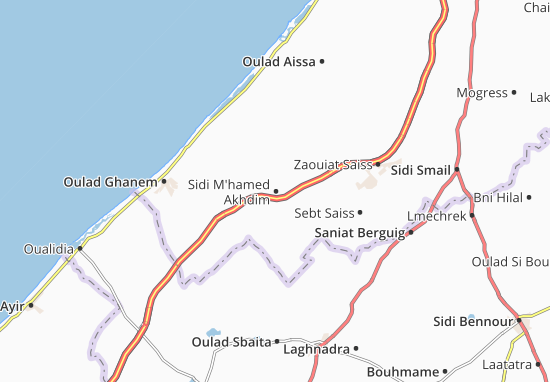 Sidi M&#x27;hamed Akhdim Map
