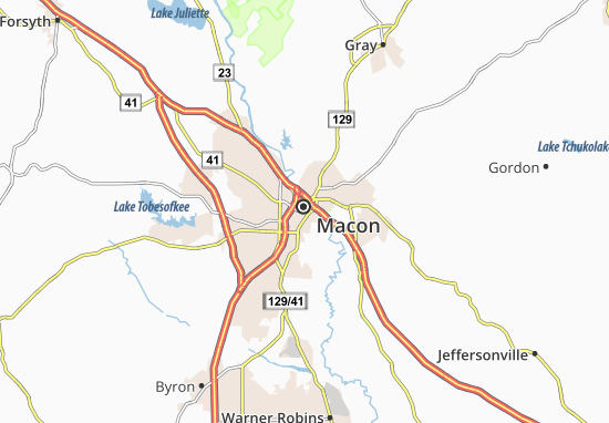 Macon Map