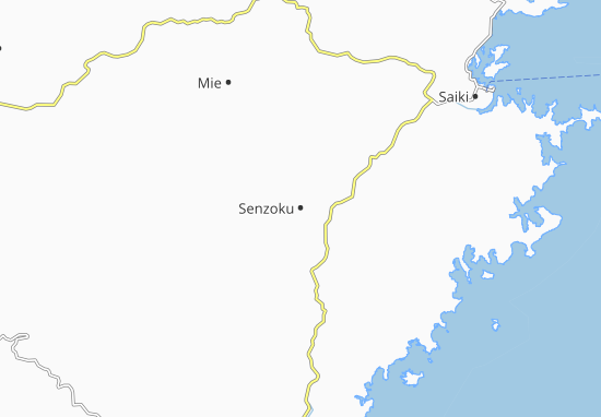Karte Stadtplan Senzoku