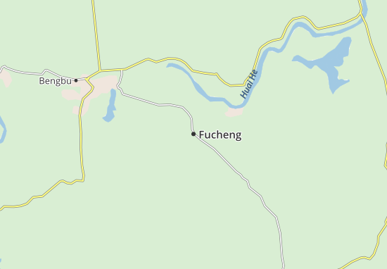 Karte Stadtplan Fucheng
