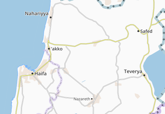 Mapa Segev