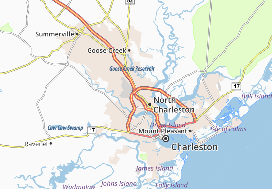 North Charleston Map