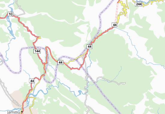 Udhampur Map