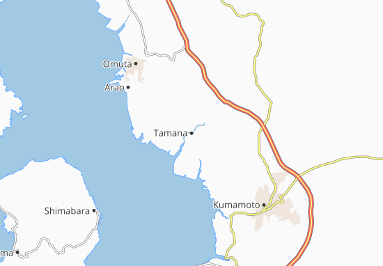Tamana Map