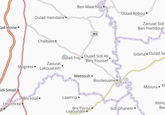 Oulad Frej Map