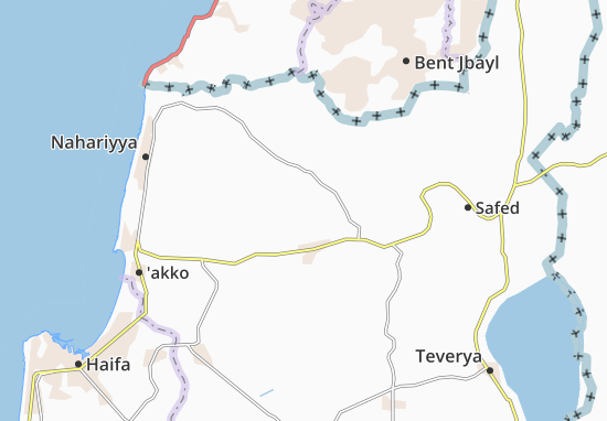 Kaart Plattegrond Kisra
