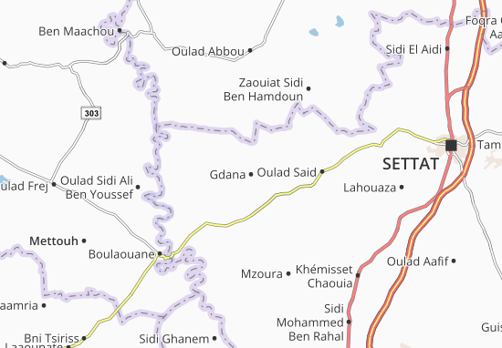Gdana Map