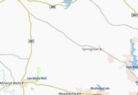 Karte Stadtplan Poolville