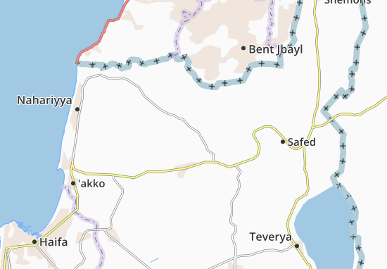 Karte Stadtplan Buqei’A