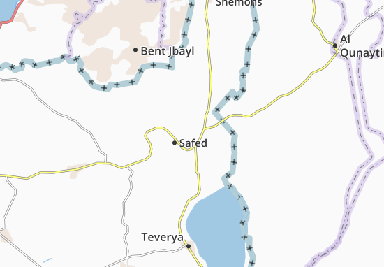 Hazor Hagelilit Map