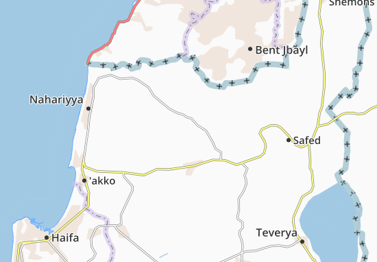 Karte Stadtplan Kafr Sumei’
