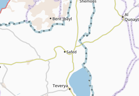 Kefar Pir’Am Map