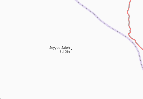 Karte Stadtplan Seyyed Saleh Ed Din