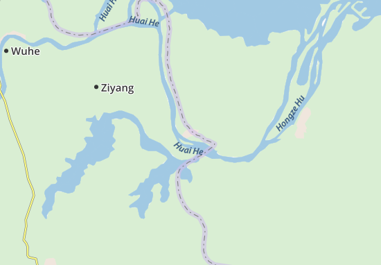 Huayuanzui Map